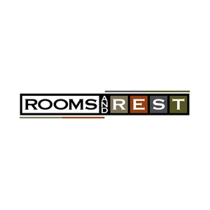 roomsandrest brand logo for roomsandrest.com