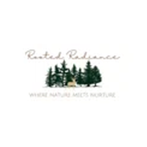 Rooted Radiance Shop brand logo for rootedradianceshop.com