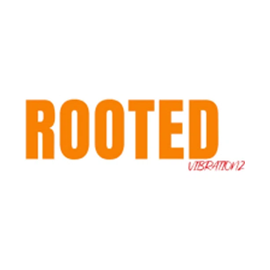 rootedvibrationz brand logo for rootedvibrationz.com