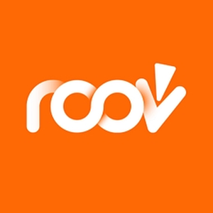 Roov brand logo for roov.co.uk
