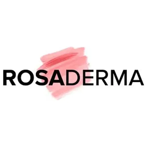 rosaderma brand logo for rosaderma.com