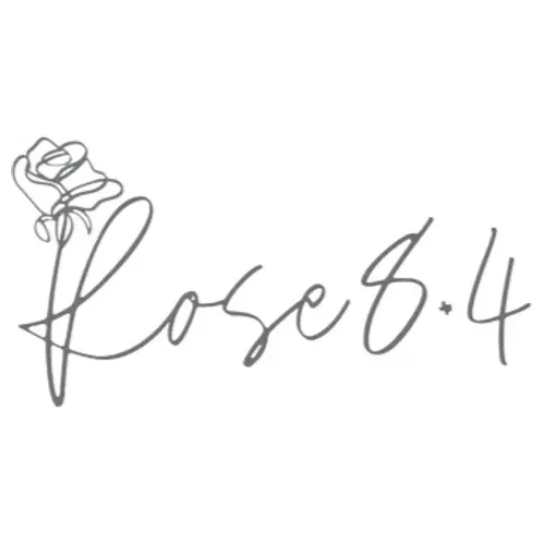 rose84 brand logo for rose84.com