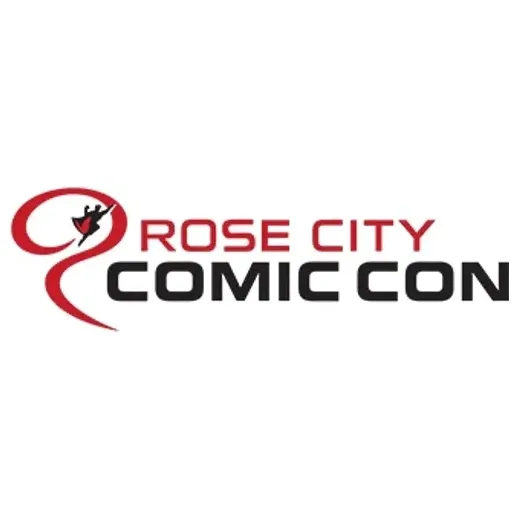 rosecitycomiccon brand logo for rosecitycomiccon.com