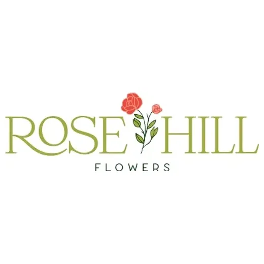 rosehillflowers brand logo for rosehillflowers.com