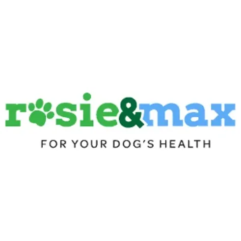 rosieandmax brand logo for rosieandmax.com