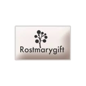 rostmarygift brand logo for rostmarygift.com