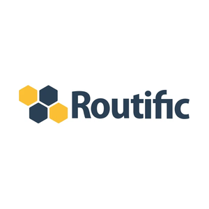 routific brand logo for routific.com