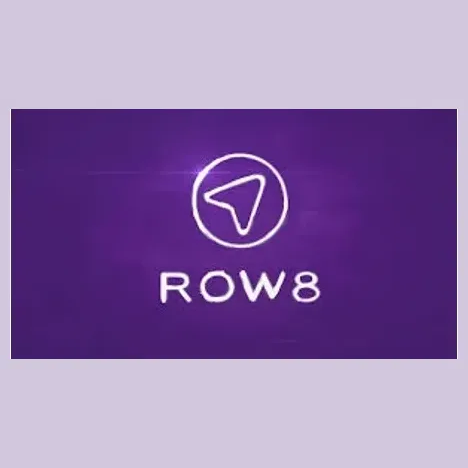 row8 brand logo for row8.com