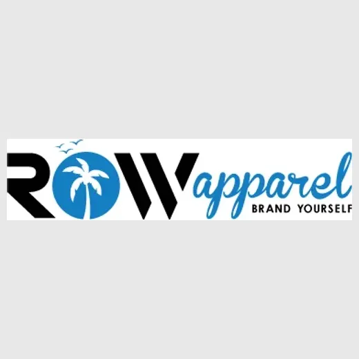 rowapparel brand logo for rowapparel.com