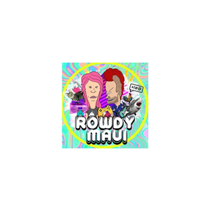 rowdymaui brand logo for rowdymaui.com