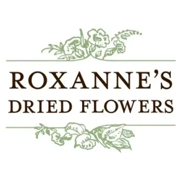 roxannesdriedflowers brand logo for roxannesdriedflowers.com