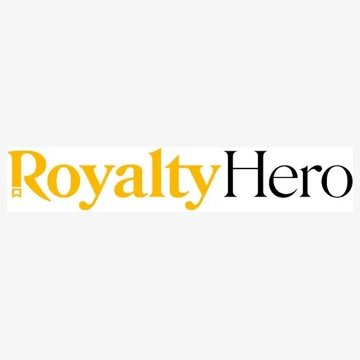 royaltyhero brand logo for royaltyhero.com