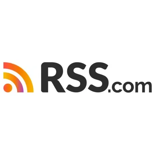 RSS Podcast Hosting brand logo for rss.com