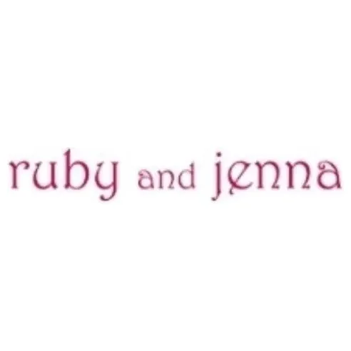 rubyandjenna brand logo for rubyandjenna.com