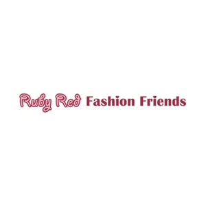 rubyredfashionfriends brand logo for rubyredfashionfriends.com