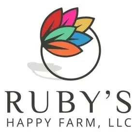 rubyshappyfarm brand logo for rubyshappyfarm.com