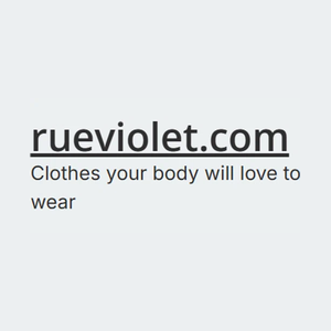 rueviolet brand logo for rueviolet.com