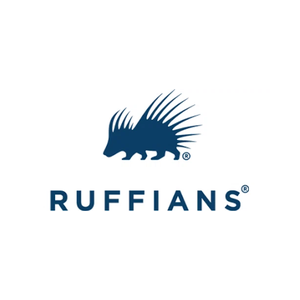 ruffiansbarbers brand logo for ruffiansbarbers.com