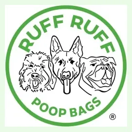 ruffruffpoopbags brand logo for ruffruffpoopbags.com