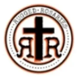 ruggedrosaries brand logo for ruggedrosaries.com