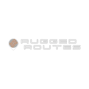 ruggedroutes brand logo for ruggedroutes.com