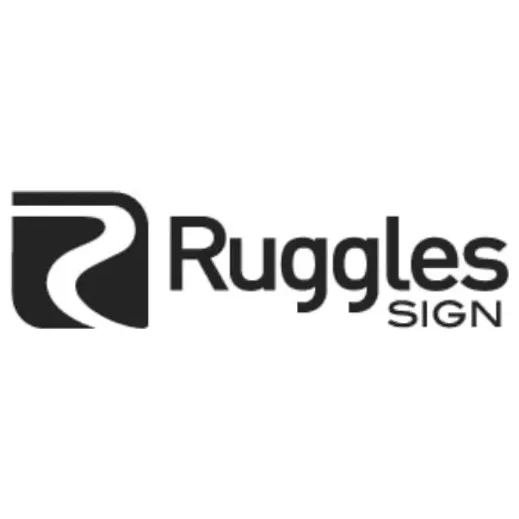 rugglessign brand logo for rugglessign.com