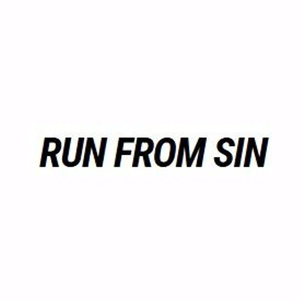 runfromsin brand logo for runfromsin.com