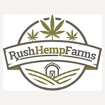 rushhempfarms brand logo for rushhempfarms.com