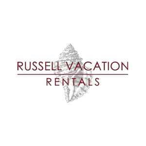 russellvacationrentals brand logo for russellvacationrentals.com