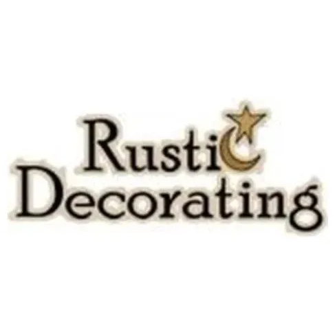 rusticdecorating brand logo for rusticdecorating.com