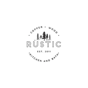 rustickitchenandbath brand logo for rustickitchenandbath.com
