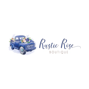 rusticroseboutique brand logo for rusticroseboutique.net