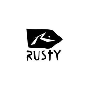 Rusty brand logo for us.rusty.com