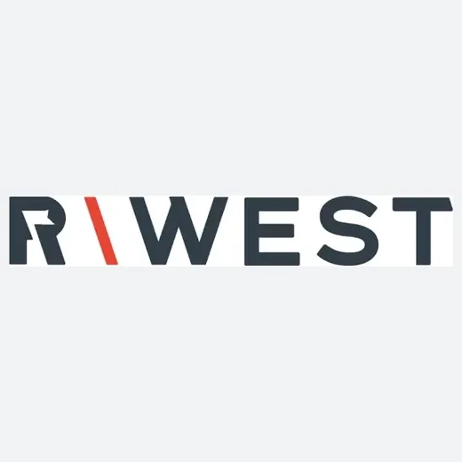 rwest brand logo for rwest.com