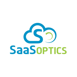 saasoptics brand logo for saasoptics.com