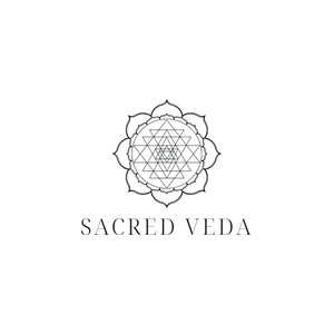 sacred-veda brand logo for sacred-veda.com