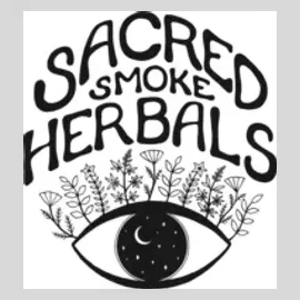 sacredsmokeherbals brand logo for sacredsmokeherbals.com