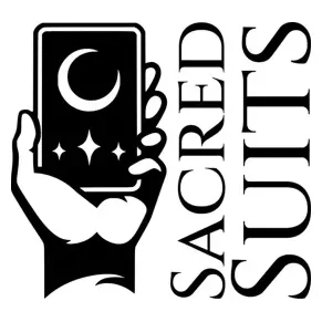 sacredsuits brand logo for sacredsuits.com