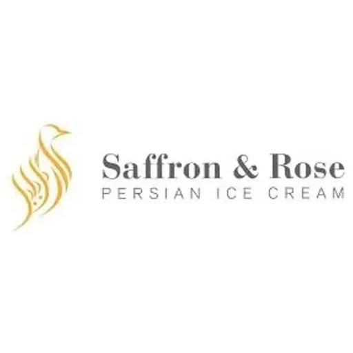 saffronrosepersianicecream brand logo for saffronrosepersianicecream.com