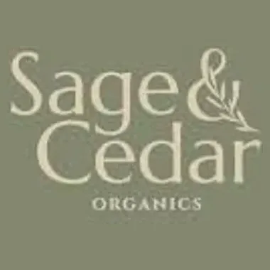 sageandcedarorganics brand logo for sageandcedarorganics.com