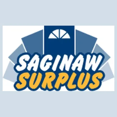 saginawsurplus brand logo for saginawsurplus.com