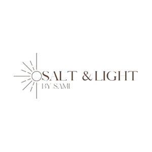 saltandlightbysami brand logo for saltandlightbysami.com