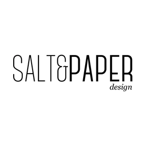 saltandpaperdesign brand logo for saltandpaperdesign.com