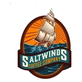 saltwindscoffee brand logo for saltwindscoffee.com