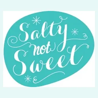 saltynotsweet brand logo for saltynotsweet.com
