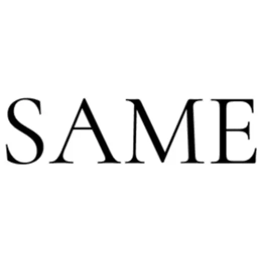 sameskincare brand logo for sameskincare.com