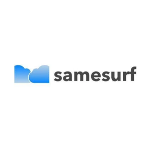 samesurf brand logo for samesurf.com