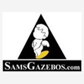 samsgazebos brand logo for samsgazebos.com