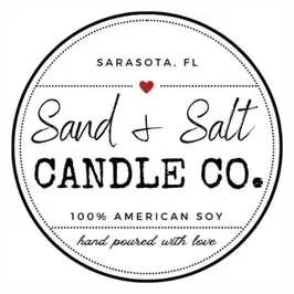 sandandsaltcandleco brand logo for sandandsaltcandleco.com