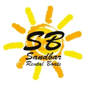 sandbarrentalboats brand logo for sandbarrentalboats.com